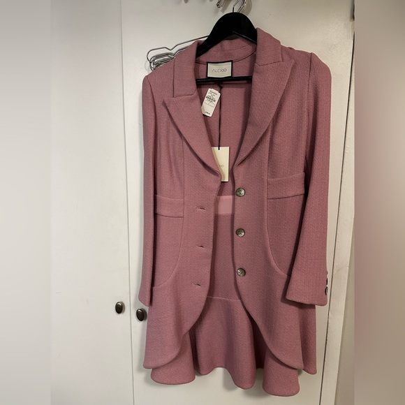 Alexis Deverraux Wool Pink Coat - Picture 3 of 5